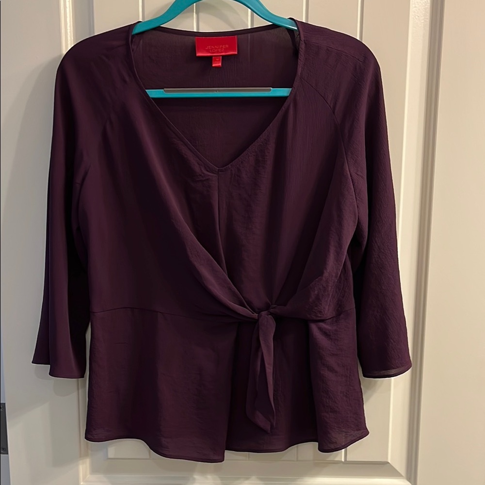 Jennifer Lopez Women's Purple Top
